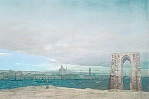 M&ouml;nch in der Lagune I