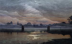 Greifswalderk&uuml;ste im Mondschein