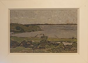 Zicker mit Boddenblick